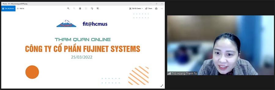 THAM QUAN ONLINE - SINH VIÊN KHOA CNTT TRƯỜNG ĐH KHOA HỌC TỰ NHIÊN, ĐHQG-HCM