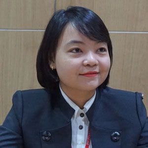 Chị Ngô Thị Hoàng Oanh cựu sinh viên trường Đại Học Mở TPHCM.